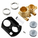 R22000 Integrated Shower and Diverter Valve for D 3 or 6 Setting Custom Shower Valve, Brass Consctructed