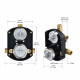 R22000 Integrated Shower and Diverter Valve for D 3 or 6 Setting Custom Shower Valve, Brass Consctructed (with Screwdriver Stops)