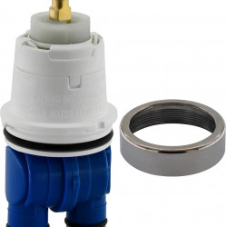 RP19804 Shower Cartridge Replacement for Delta 1300/1400 Series, Compatible with Delta Monitor Rough-in Valve and Single-Hanlde Trim Kit, Include RP22734 Bonnet Nut Replacement