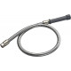 Replacement B-0044-H Pre-Rinse Hose for T&S Brass, 44 Inches Flexible Stainless Steel Hose with Heat Resistant Handle 