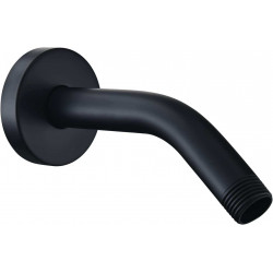 Wall Mounted Extention Shower Arm (Sold with Shower Arm Flange) Replacement for Delta U4993-BL 6-inches, Matte Black 