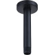 RP61058-BL Replacement for Delta 6 inches Anti-leakage Ceiling Wall Mounted Shower Arm and Flanged for American Standard, Matte Black 