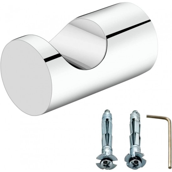 YB0403CH High-end Repalcement for Moen Align Bathroom tub Kitchen Bedroom Single Robe Hook,Chrome 