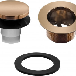 RP31558CZ Replacement Tub Drian for Delta,Toe Operated Stopper Assembly for RP693,Champagne Bronze 