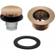 RP31558CZ Replacement Tub Drian for Delta,Toe Operated Stopper Assembly for RP693,Champagne Bronze 