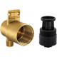 R50200 Replacement Body Spray Rough in Valve for Delta Faucet,Brass Construction 